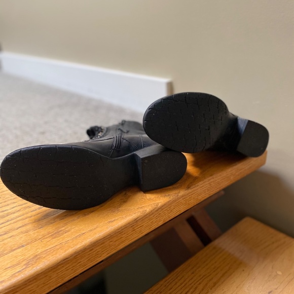 All Italian Leather Granny Boots-Size 11/Euro 42 - Picture 8 of 9